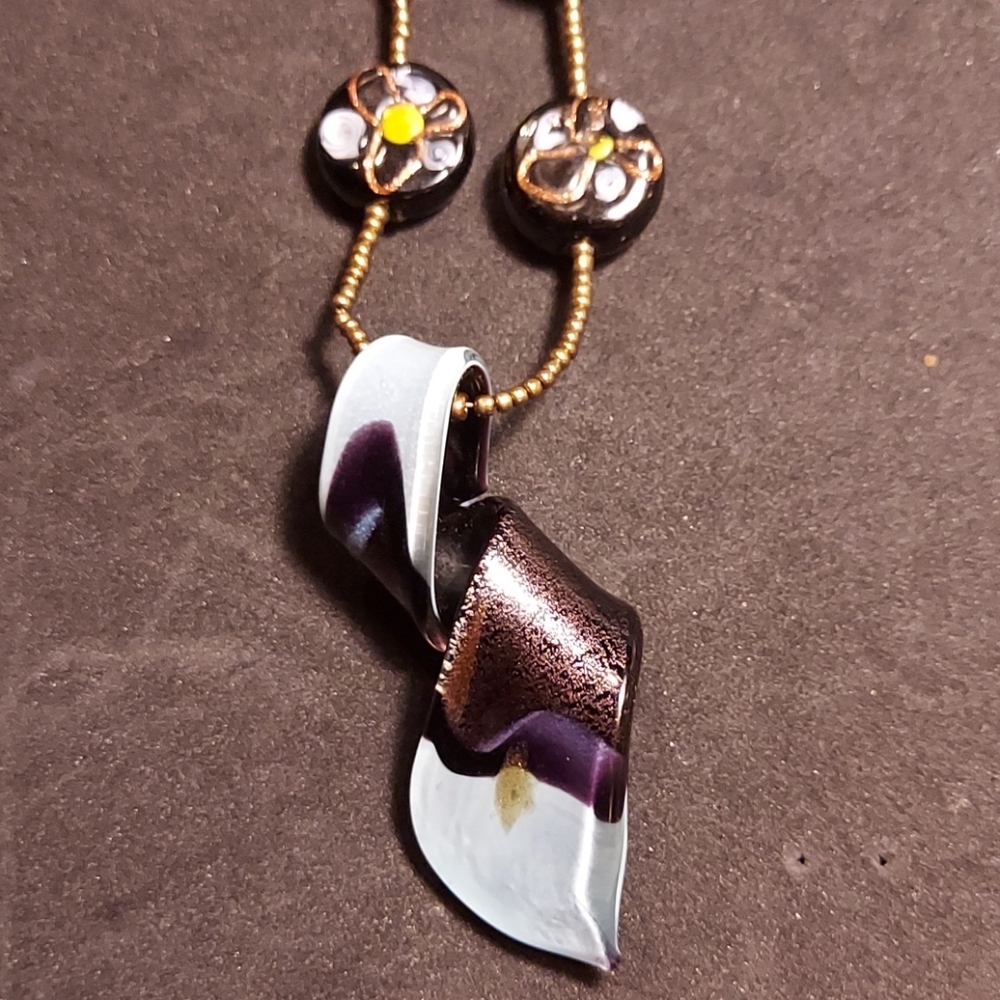 Artisan Lampwork Pendant Necklace